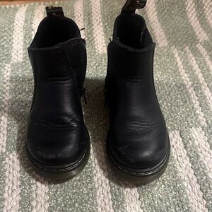 Dr. Martens Black Kids Chelsea Boots